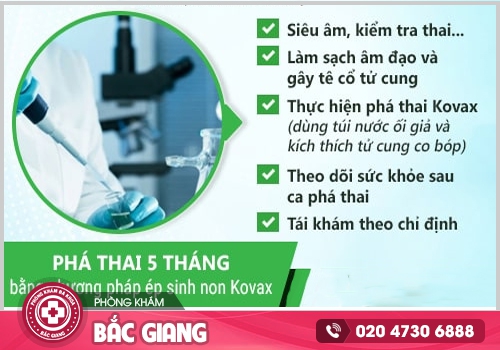 Chi phí phá thai 5 tháng - Thăm khám bình dân
