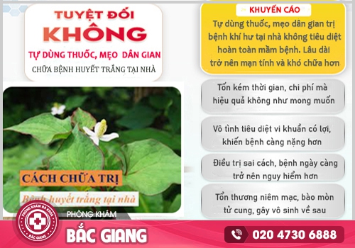 Cách trị huyết trắng tại nhà có đơn giản và hiệu quả cao không?