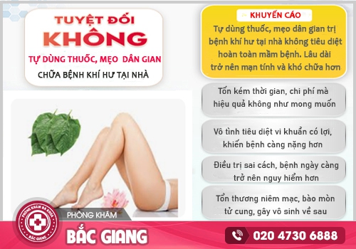 Chuyên gia giải đáp - Cách trị bệnh khí hư tại nhà