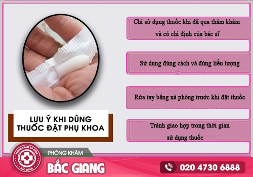 Viên đặt âm đạo Những sai lầm khi dùng thuốc nhiều người mắc phải
