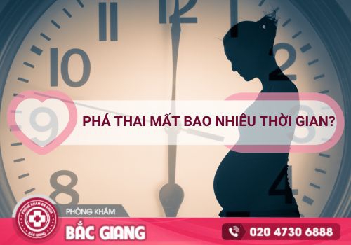 Phá thai mất bao nhiêu thời gian? phá thai mất bao nhiêu thời gian